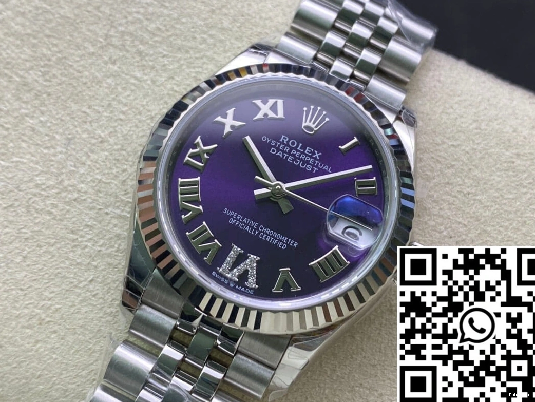 Purple Dial Factory EW M178274-0088 31MM Rolex Datejust 0508